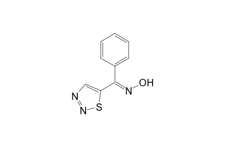 Phenyl 1,2,3-Thiadiazol-5-yl ketone oxime
