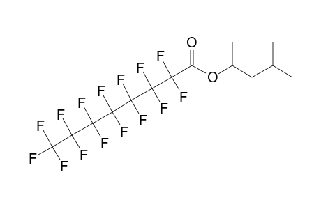 Pentadecafluorooctanoic acid, 4-methyl-2-pentyl ester