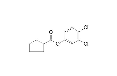 Cyclopentanecarboxylic acid, 3,4-dichlorophenyl ester