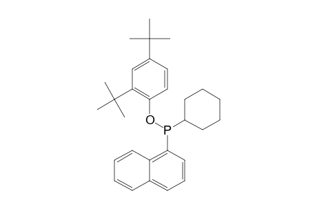 cyclohexyl-(2,4-ditert-butylphenoxy)-naphthalen-1-ylphosphane