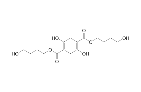 2,5-dihydroxy-1,4-cyclohexadiene-1,4-dicarboxylic acid, bis(4-hydroxybutyl)ester