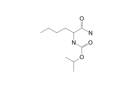 dl-Norleucinamide, N-isopropyloxycarbonyl-