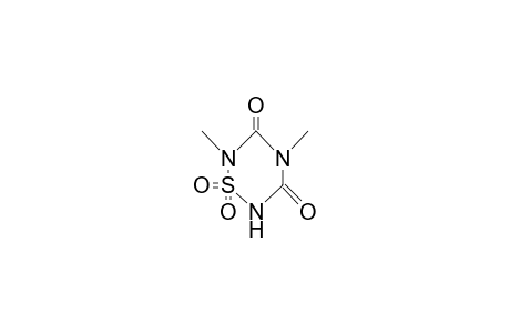 2H-1,2,4,6-Thiazine-3,5(4H,6H)-dione, 2,4-dimethyl-, 1,1-dioxide