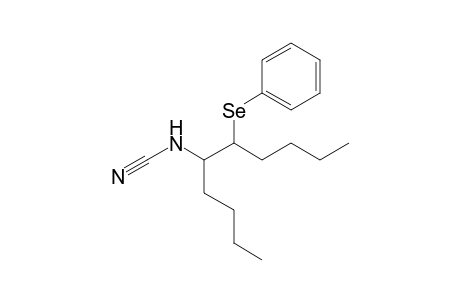 erythro-(1-Butyl-2-phenylseleno-hexyl)-cyanamide