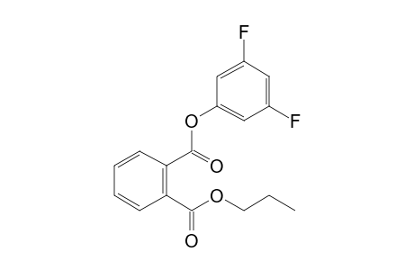 Phthalic acid, 3,5-difluorophenyl propyl ester