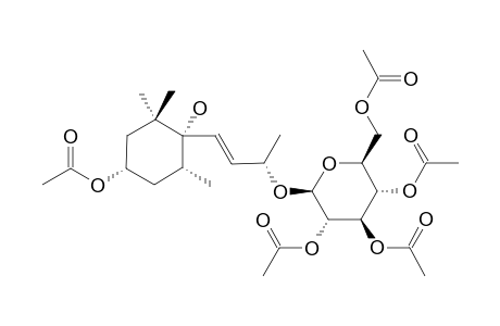 ALANGIONOSIDE-A-PENTAACETATE