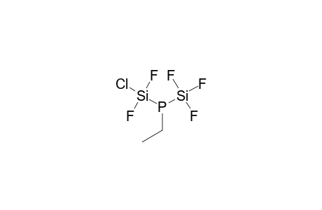 TRIFLUOROSILYL-DIFLUOROCHLOROSILYL-ETHYLPHOSPHINE