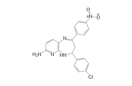 8-AMINO-2-(4-CHLOROPHENYL)-4-NITROPHENYL-2,3-DIHYDRO-(1H)-PYRIDO-[2,3-B]-[1,4]-DIAZEPINE