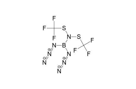 diazidoboranyl-bis(trifluoromethylthio)amine