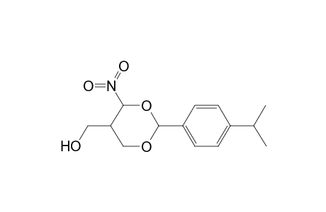 Methanol, 1-[2-[4-(1-methylethyl)phenyl]-4-nitro-1,3-dioxan-5-yl]-