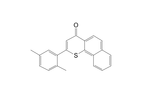 4H-naphtho[1,2-b]thiopyran-4-one, 2-(2,5-dimethylphenyl)-