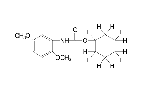 2,5-dimethoxycarbanilic acid, cyclohexyl ester