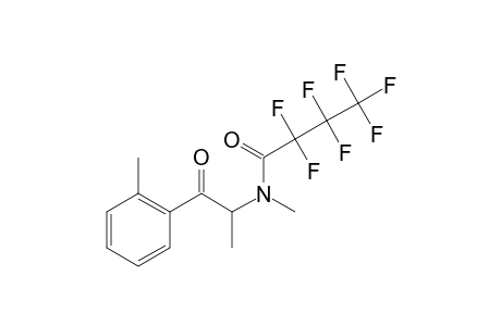 2-Methylmethcatinone-HFBA Derivative