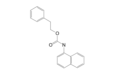 1-naphthalenecarbamic acid, phenethyl ester