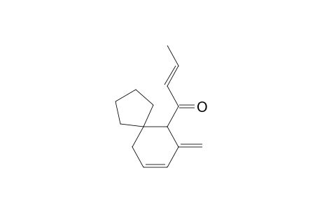 (E)-1-(7-methylenespiro[4.5]dec-8-en-6-yl)but-2-en-1-one