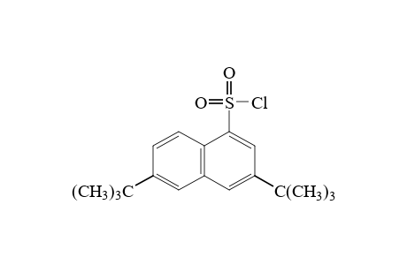 3,6-di-tert-butyl-1-naphthalenesulfonyl chloride