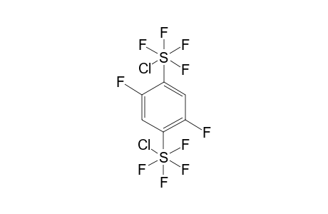 1,4-DIFLUOROPHENYL-2,5-BIS-(SULFUR-CHLOROTETRAFLUORIDE);TRANS,TRANS-ISOMER