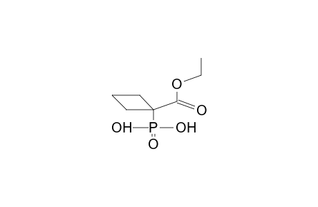 1-DIHYDROXYPHOSPHORYL-1-CYCLOBUTANCARBOXYLIC ACID, ETHYL ESTER