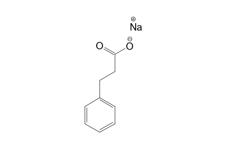 hydrocinnamic acid, sodium salt