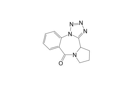 3b,4,5,6-Tetrahydro-5H-pyrrolo-[2,1-c]tetrazolo[1,5-a]-1,4]benzodiazepin-8-one