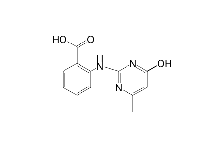 N-(4-hydroxy-6-methyl-2-pyrimidinyl)anthranilic acid