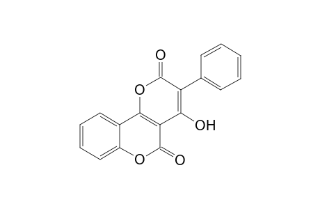 4-Hydroxy-3-phenyl-2H,5H-pyrano[3,2-c]chromene-2,5-dione