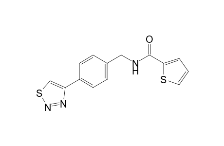 N-[p-(1,2,3-thiadiazol-4-yl)benzyl]-2-thiophenecarboxamide