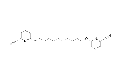 6,6'-(decamethylenedioxy)dipicolinonitrile