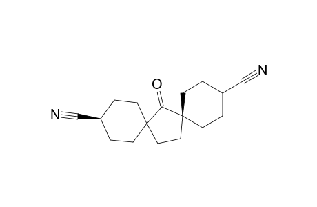 trans,trans-3,11-Dicyano-7-oxodispiro[5.1.5.2]pentadecane