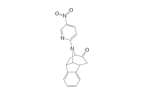 (2RS,4aRS,9SR.9aSR)-1,2,4,4a,9,9a-Hexahydro-1-(5-nitropyridin-2-yl)-2,9-methanoindeno[2,1-b]pyridin-3-one