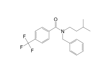 Benzamide, 4-trifluoromethyl-N-benzyl-N-(3-methylbutyl)-