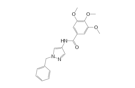 N-(1-benzyl-1H-pyrazol-4-yl)-3,4,5-trimethoxybenzamide