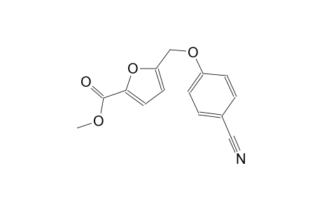 methyl 5-[(4-cyanophenoxy)methyl]-2-furoate