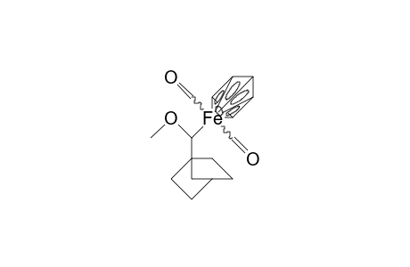 [(Bicyclo(2.2.1)hept-1-yl)-methoxy-methyl]-/.eta.-5/-cyclopentadienyl iron dicarbonyl