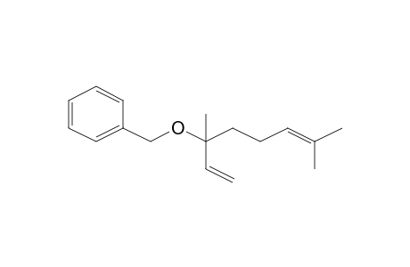 ([(1,5-Dimethyl-1-vinyl-4-hexenyl)oxy]methyl)benzene