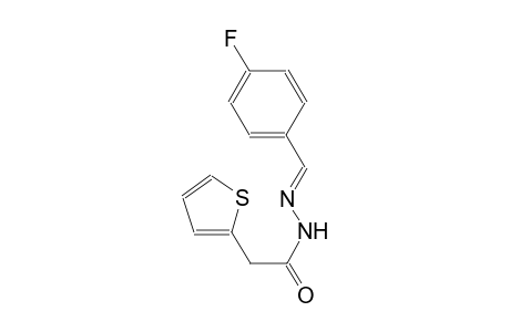 N'-[(E)-(4-fluorophenyl)methylidene]-2-(2-thienyl)acetohydrazide