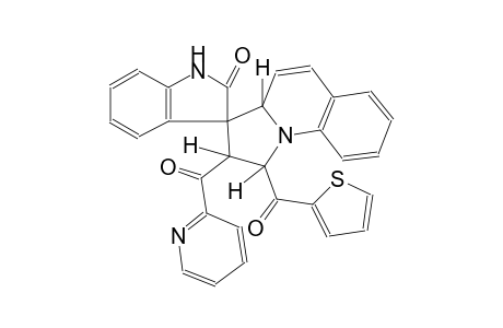 (1'S,2'S,3R,3a'R)-2'-picolinoyl-1'-(thiophene-2-carbonyl)-2',3a'-dihydro-1'H-spiro[indoline-3,3'-pyrrolo[1,2-a]quinolin]-2-one