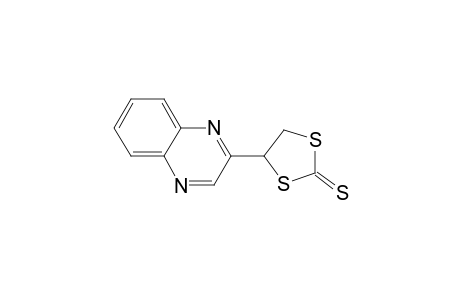 1,3-Dithiolane-2-thione, 4-(2-quinoxalinyl)-