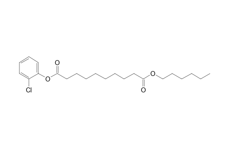 Sebacic acid, 2-chlorophenyl hexyl ester