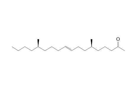 (6S,14R)-6,14-Dimethyl-9-octadecen-2-one