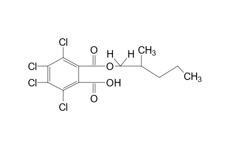 tetrachlorophthalic acid, mono(2-methylpentyl)ester