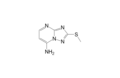 7-amino-2-(methylthio)-s-triazolo[1,5-a]pyrimidine