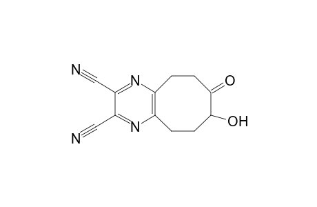 7-Hydroxy-8-oxo-5,6,7,8,9,10-hexahydrocycloocta[b]pyrazine-2,3-dicarbonitrile