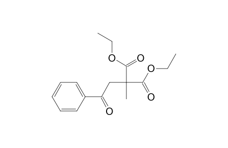 Propanedioic acid, methyl(2-oxo-2-phenylethyl)-, diethyl ester