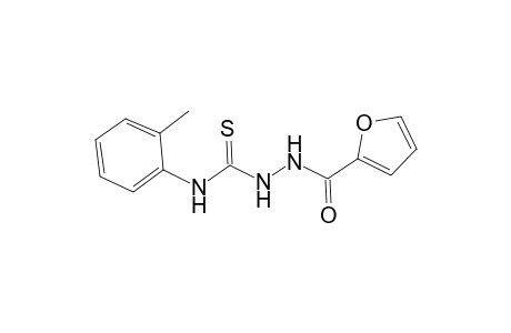 2-(2-furoyl)-N-(2-methylphenyl)hydrazinecarbothioamide