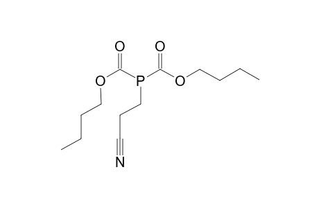 DI-BUTYLOXYCARBONYL-(2-CYANOETHYL)-PHOSPHANE