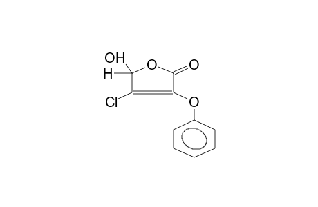 4-chloro-5-hydroxy-3-(phenoxy)-5H-furan-2-one