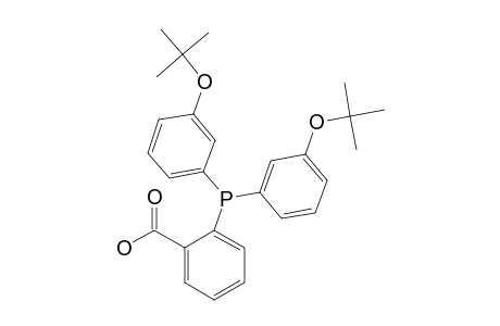 2-[BIS-(3-TERT.-BUTOXYPHENYL)-PHOSPHINO]-BENZOIC-ACID