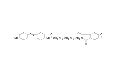 Aliphatic-aromatic poly(amidoimide)