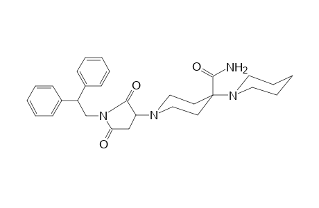 3-{4'-acetyl-[1,4'-bipiperidin]-1'-yl}-1-(2,2-diphenylethyl)pyrrolidine-2,5-dione